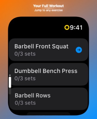 Your Full Workout